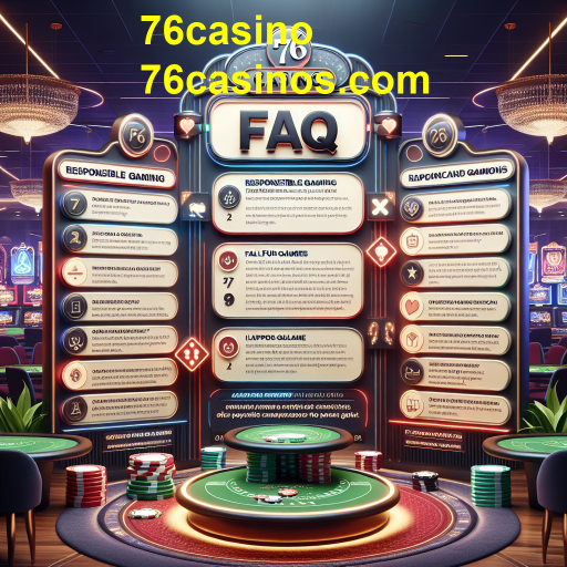 Entenda a Importância da Categoria FAQ no 76casino